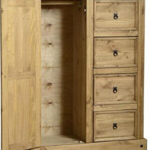 Corona 1 door 4 drawer wardrobe