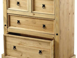 Corona 2+2 drawer chest