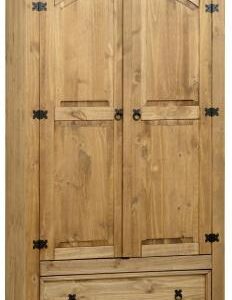 Corona 2 door 1 drawer wardrobe