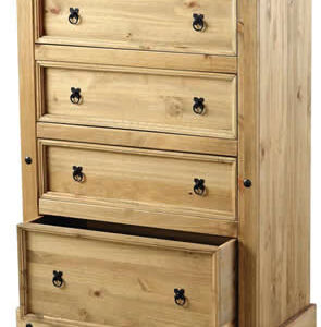 Corona 4 drawer chest