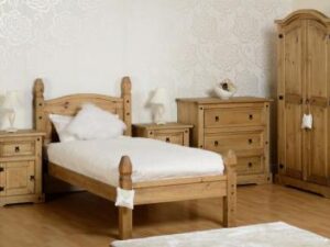 Corona 3'  bedframe low end