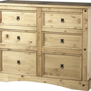 Corona 6 drawer chest