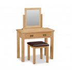 Bergerac petite oak dressing table set Bergerac petite oak dressing table set