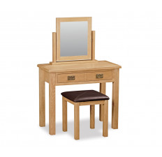 Bergerac Petite Oak dressing table set