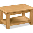 Bergerac oak small coffee table