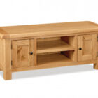 Bergerac oak large tv unit Bergerac oak large tv unit