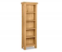 Bergerac Oak slim bookcase