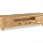Bergerac oak extra large low line tv unit Bergerac oak extra large low line tv unit