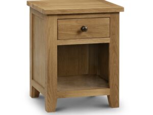 Marlborough Oak 1 drawer bedside