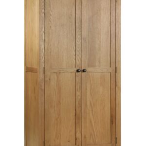 Marlborough Oak 2 door wardrobe