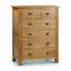 Marlborough oak 4+2 chest