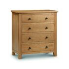 Marlborough oak 4 drawer chest