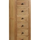 Marlborough oak 7 drawer chest