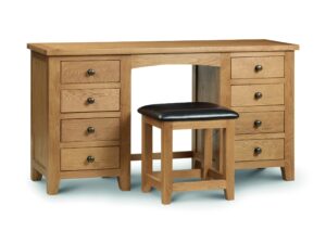 Marlborough Oak double dressing table