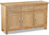 Trinity Petite Oak large sideboard