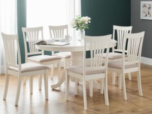 Stacey oval extending dining set