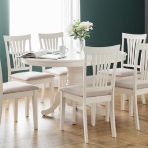 Stacey oval extending dining set