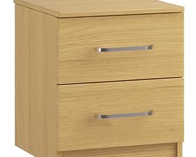 Ravenna 2 drawer bedside