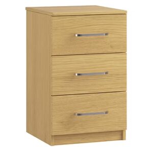 Ravenna 3 drawer bedside