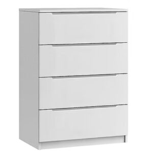 Genoa gloss 4 drawer midi chest