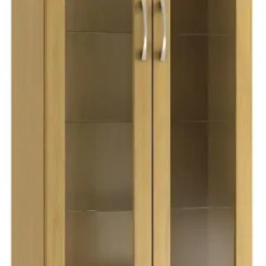 Lichfield tall china display cabinet