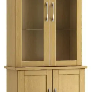 Lichfield 2 door display cabinet
