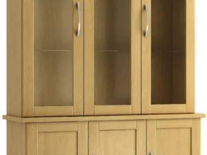 Lichfield 3 door display cabinet