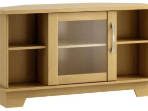 Lichfield corner media cabinet