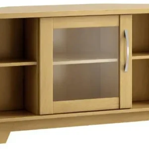 Lichfield corner media cabinet