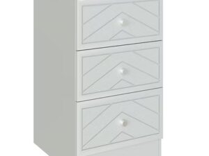 Tivoli 3 drawer bedside