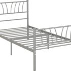 Harley single metal bed frame