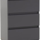 Malvern 3 drawer bedside