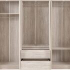 Malvern 6 door 2 drawer wardrobe