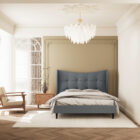 Verona winged bed frame
