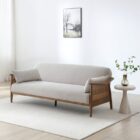 Zara rattan arm sofa-bed