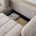 Morgan corner sofa-bed