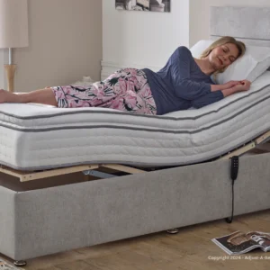 Mayfair luxury pillowtop Adjustable bed with pocket sprung mattress