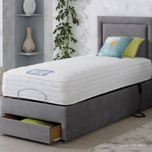 Nova Adjustable bed with pocket sprung mattress