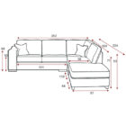 Blenheim corner sofa-bed