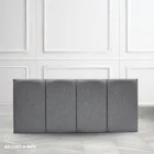 Standard headboards for adjustable beds