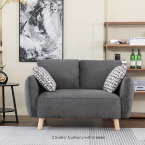 Georgia Fixed 2 Seater Sofa