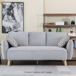 Georgia Fixed 3 Seater Sofa
