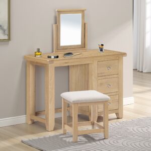 Winchester Oak 3 piece dressing table set