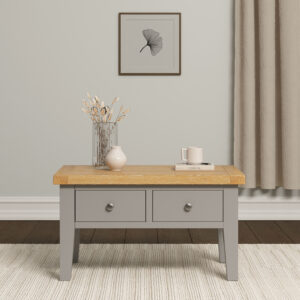 Winchester Oak Painted 2 drawer coffee table