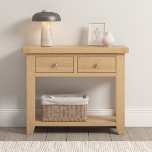 Winchester Oak console table