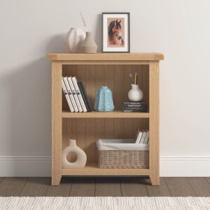 Winchester Oak low bookcase