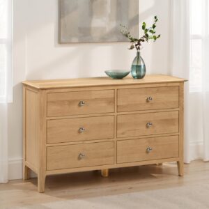 Cotswold Oak 6 drawer chest