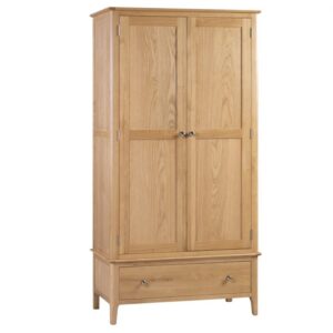 Cotswold Oak 2 door 1 drawer robe