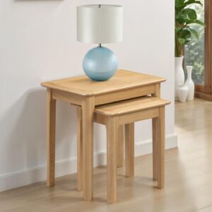 Cotswold Oak Nest of 2 tables